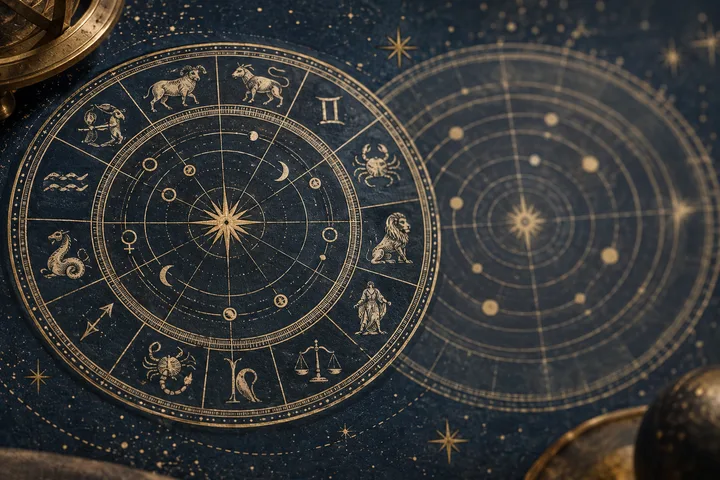 Editorial illustration accompanying: How do you tell whether a synastry interpretation is too broad to be useful?